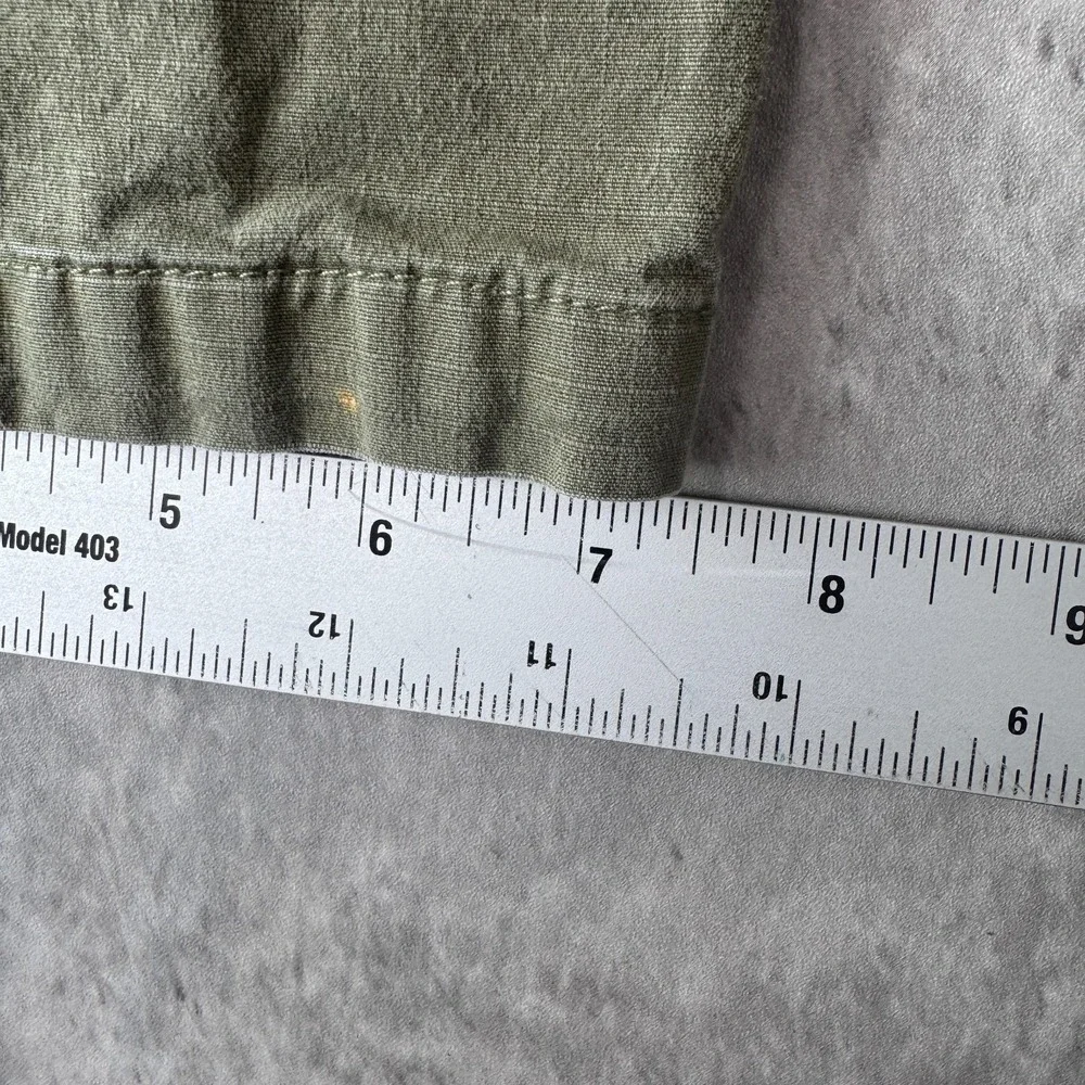 The North Face Motion Pants Men 34x30 Green Stretch Chino Outdoor Hiking Granola
